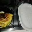 Omelette de huevos y queso...en 5 minutos