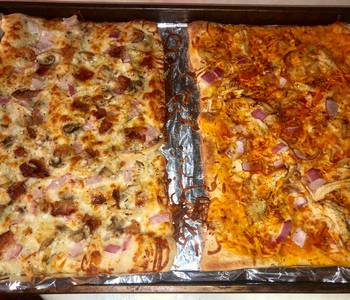 The New Way Cooking Recipe Chicken bacon ranch  buffalo chicken pizza      Delicious