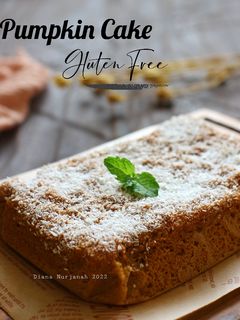Foto resep Pumpkin Cake Gluten Free