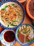 Dry Hu Tieu with Crispy Pork Fat
