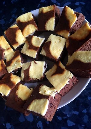 Kakaós-túrós kevert (Boci foltos süti) 😊 recept fotója