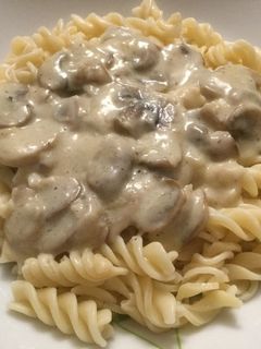 Una foto de Salsa de champiñones para pastas