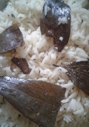 A picture of Jeera rice.