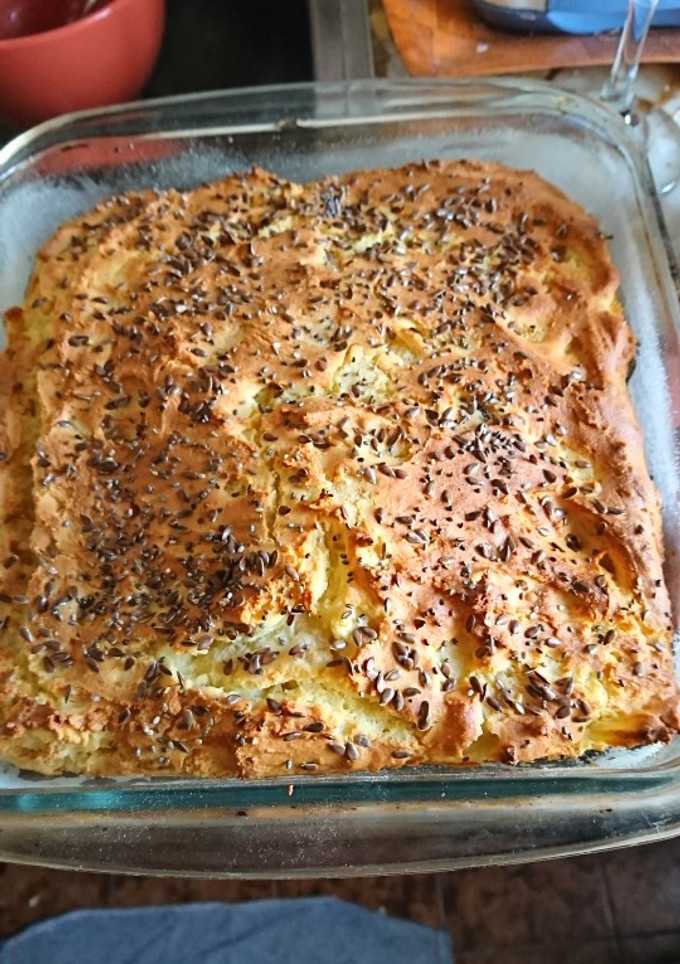 Una foto de Torta de manzanas y harina de arroz