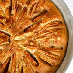 Foto di Torta di mele all’acqua con zenzero e cannella (light) senza lattosio