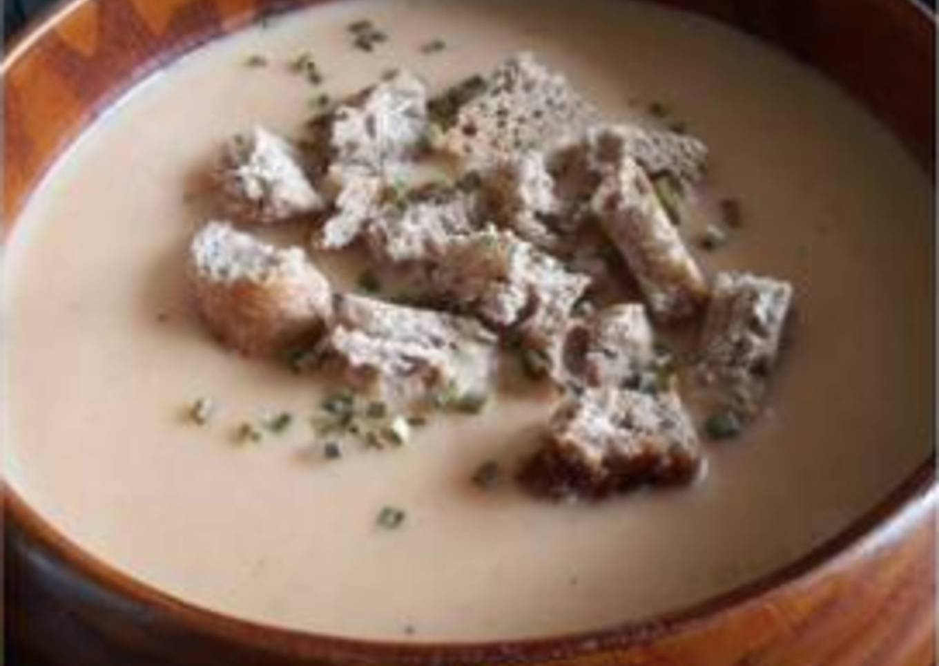 Sopa fría de garbanzos