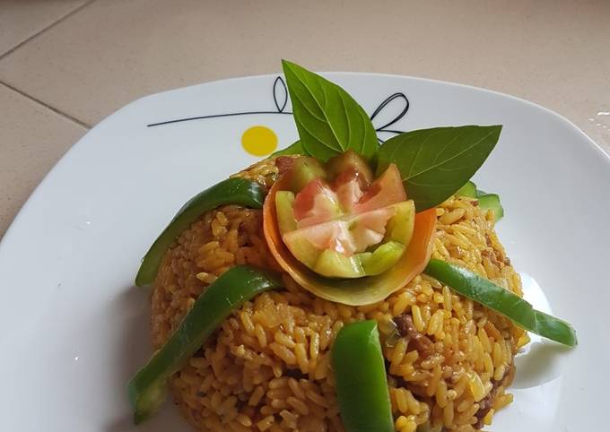 Arroz Salteado Con Cerdo Receta De Duniesky Martínez López- Cookpad