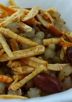 A picture of Sabudana Chat.