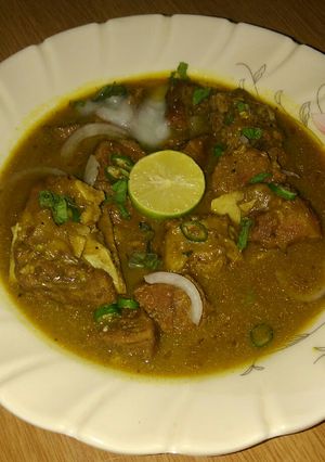 A picture of Mutton nihari.