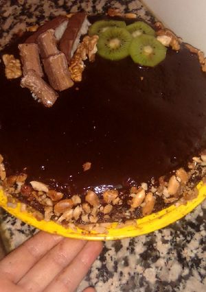صورة لوصفة كيكة معلكة بالشوكولاطة