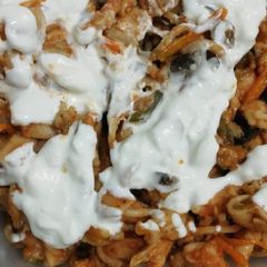 A picture of Chicken creamy pasta same like high-quality hotel#eid k pakwan.