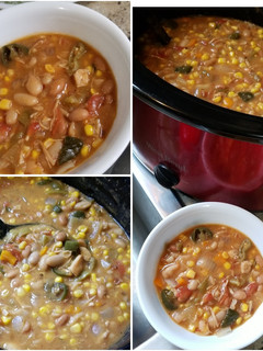 A picture of White Bean Chicken Chili.