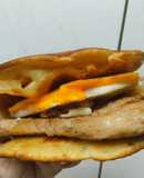 美式熱鬆餅漢堡🥞