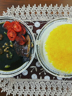 عکسی از دستور قرمه سبزی