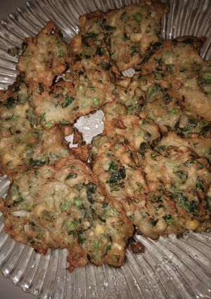 Foto resep Bakwan kangkung tahu
