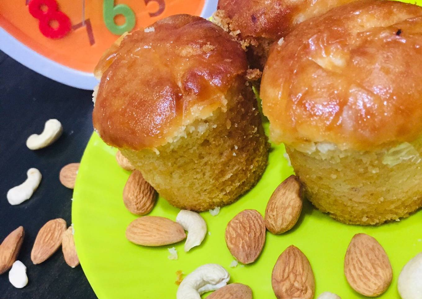 Dry fruits muffins