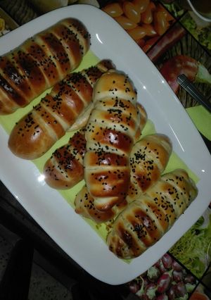 صورة لوصفة ساندويتش للاطفال (خبز محشي بالجبن) يم يم 😋😋