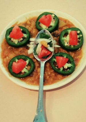 A picture of Matar dal.