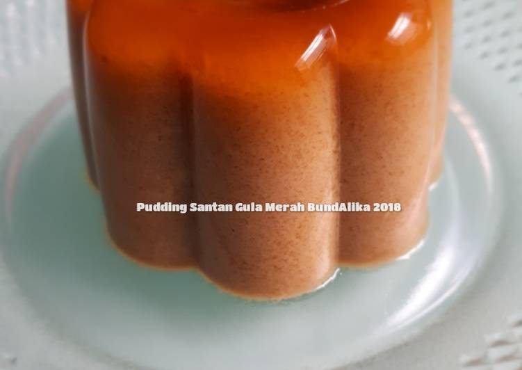 Resep Pudding Santan Gula Merah Anti Gagal