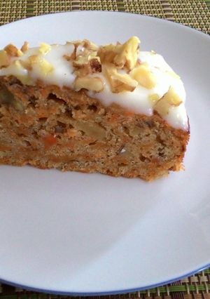 英式紅蘿蔔蛋糕 的食譜成品照片