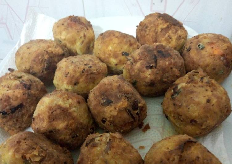 Simple Way to Make Quick Special Yam Balls