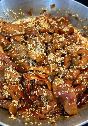 Hình của món Thịt Xíu Mè.