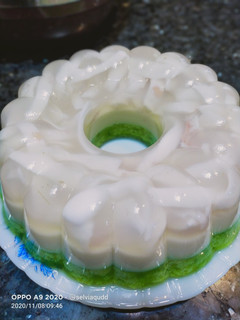 Foto resep Puding kelapa lumut