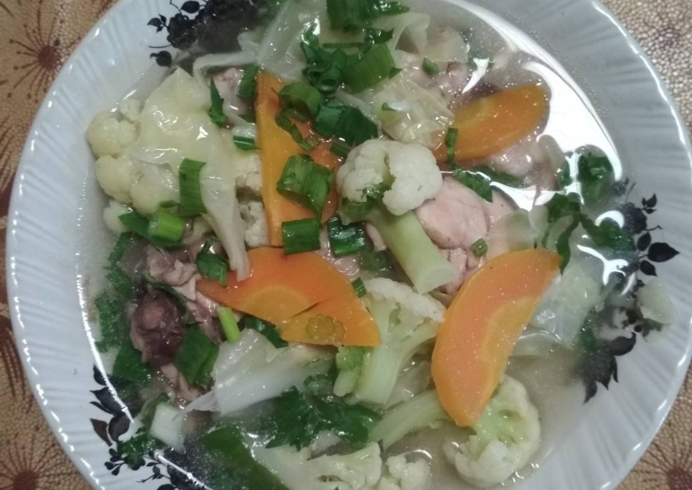 Sop Ayam bening