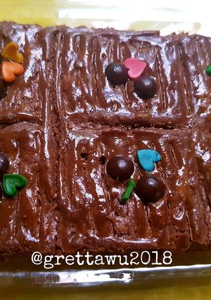 Foto resep Lekker Holland Coklat Botercoek Coklat tanpa mixer kaya brownies