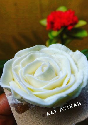 Foto resep Bunga Mawar Butter Cream