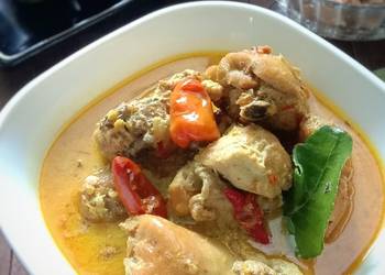 Resep Terbaru 148. Gulai Ayam Pedas Sedap Nikmat