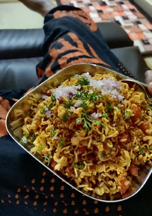 A picture of Maggi Bhel.