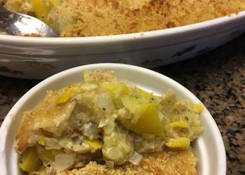 Easy Recipe Southern Baked Squash Savory Delicious