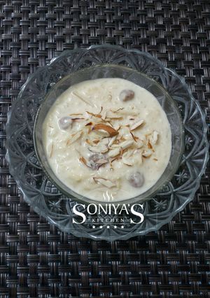 A picture of Kesari kheer.