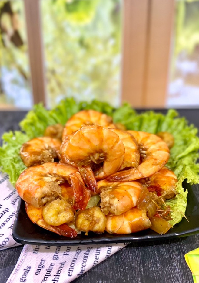 Foto resep Udang Saus Inggris