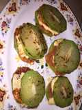 Montaditos de guisquil