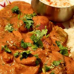A picture of Soyabean mushroom sabji.