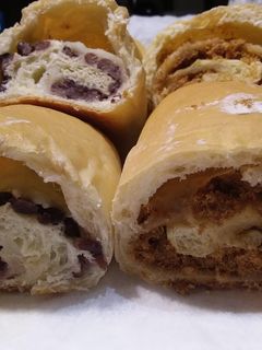 (紅豆麻糬,肉鬆麻糬)軟歐包 的食譜成品照片