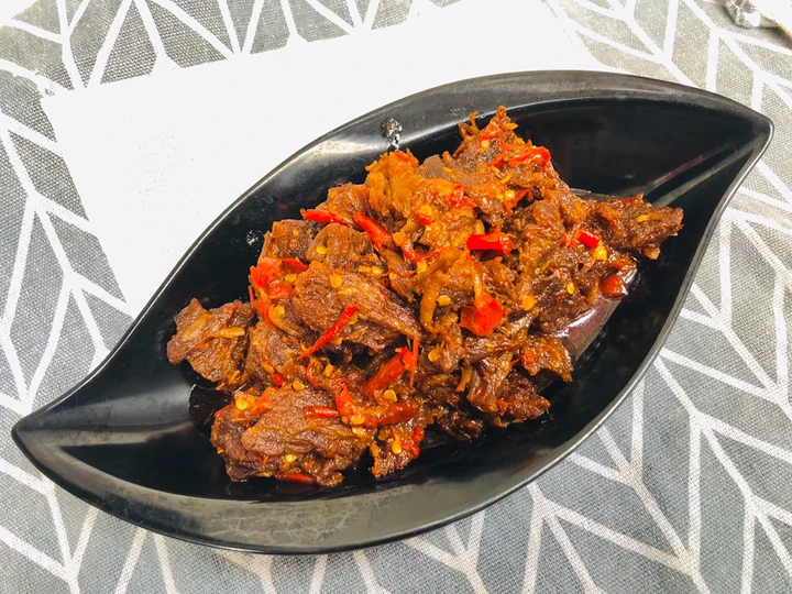 Cara Gampang Menyiapkan Resep Dendeng Balado yang  Bikin Ketagihan Anti Ribet, Uenak Banget