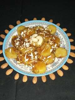 शाही शकरकंदी (shahi shakarkandi recipe in Hindi) रेसिपी मुख्य फोटो