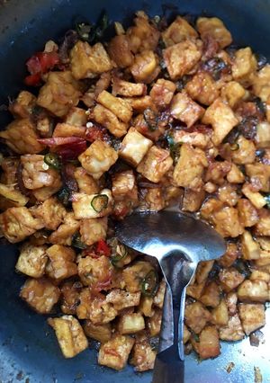 Foto resep Sambal goreng tempe tahu non MSG