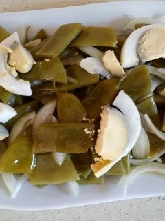 Una foto de Ensaladilla de judías verdes "aliñás"