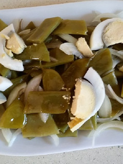 Una foto de Ensaladilla de judías verdes "aliñás"