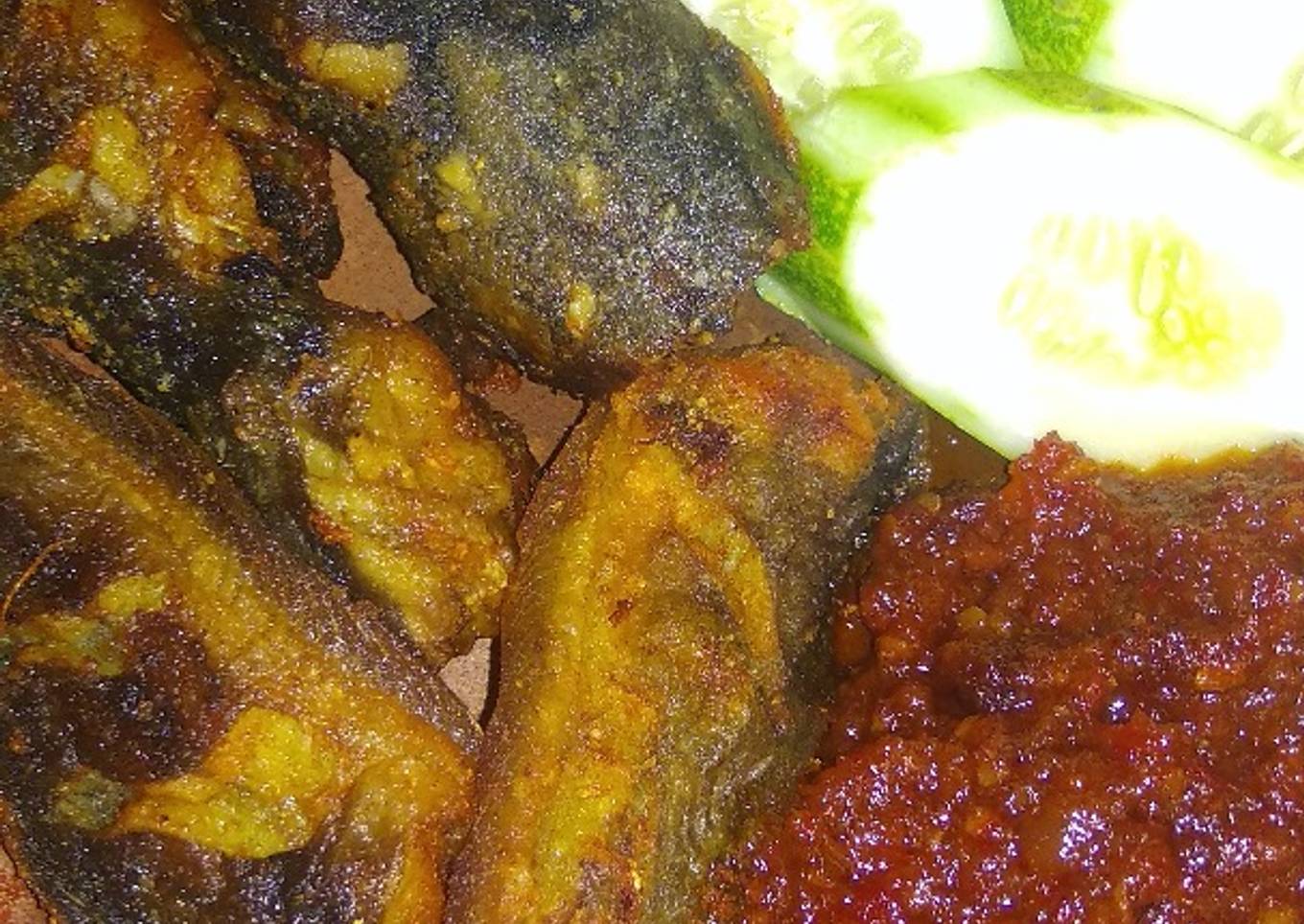 Lele Goreng plus Sambal Terasi