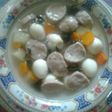 Sop bakso telor puyuh
