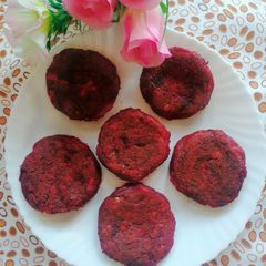 A picture of Beetroot Tikki.