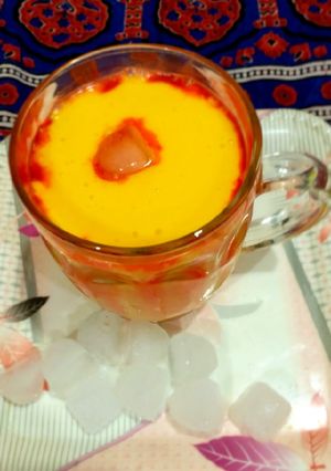 A picture of Mango milkshake.