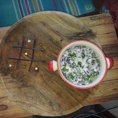 A picture of Radish pods Raita (Mogri Raita).