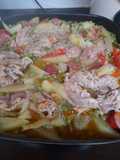 Tutitos deshuesados con verduras