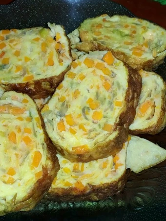 Langkah Mudah untuk Membikin Resep Gyeranmari / Telur Gulung yang Bikin Ngiler Anti Ribet, Menggugah Selera